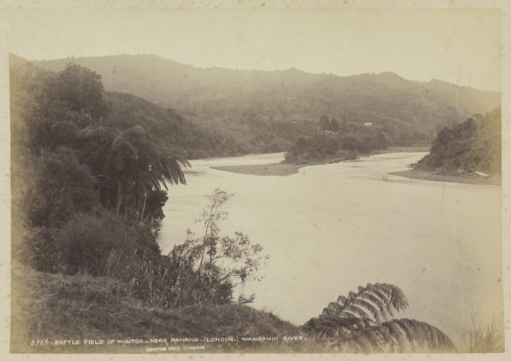 Battle Field of Moutoa, Near Ranana (London) Wanganui River