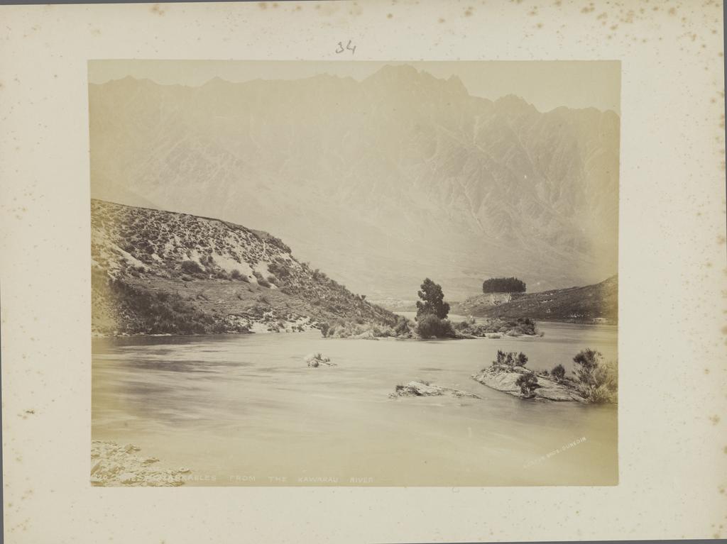 The Remarkables from the Kawarau River
