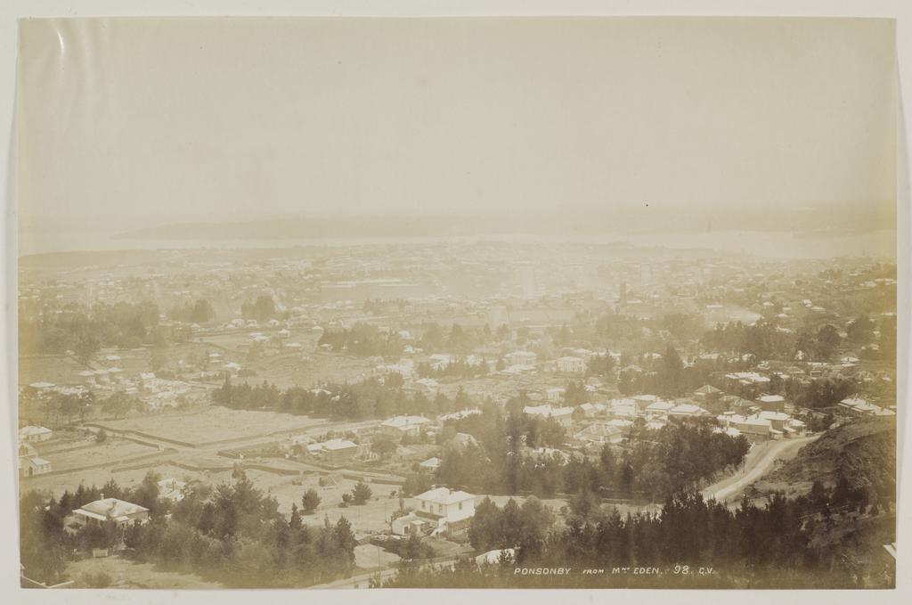 Ponsonby from Mt Eden