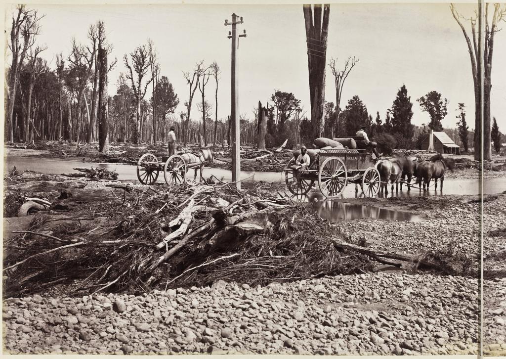 Ford of the Waiohini River at Greytown [part one]