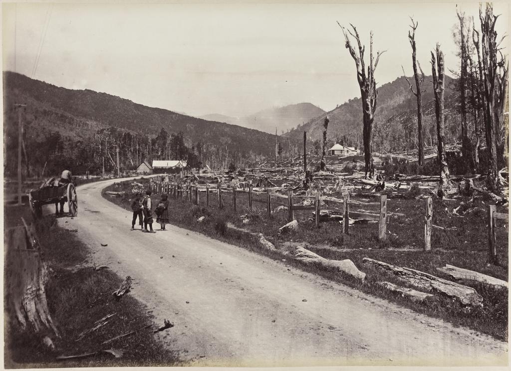 Pakuratahi Valley, Looking North, Wellington and Masterton Road