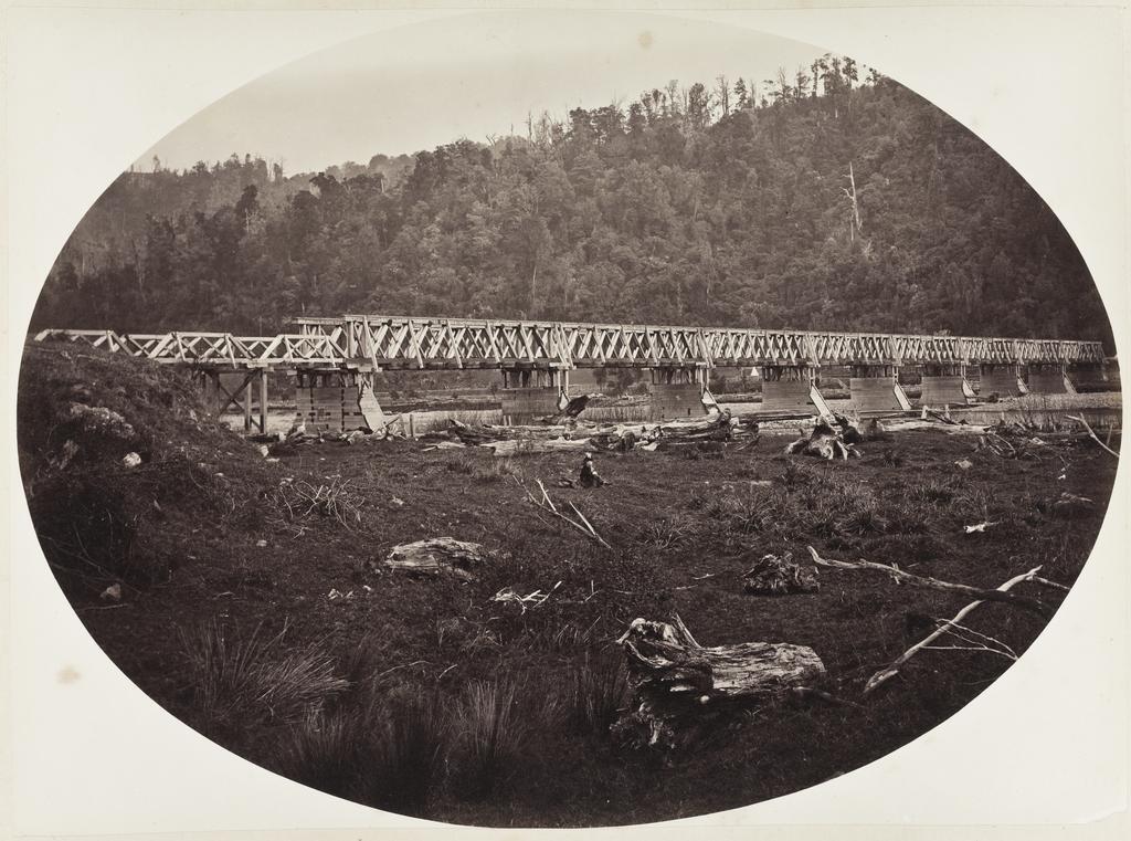 Railway Bridge over the Hutt River at the Silver Stream