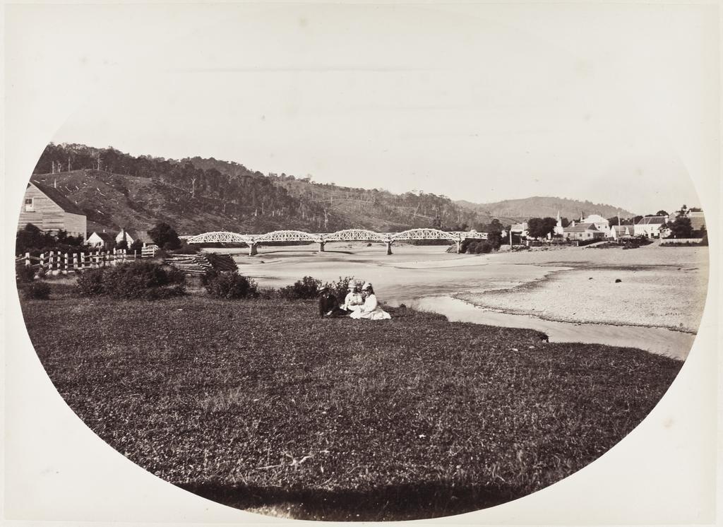 The Lower Hutt, River and Bridge