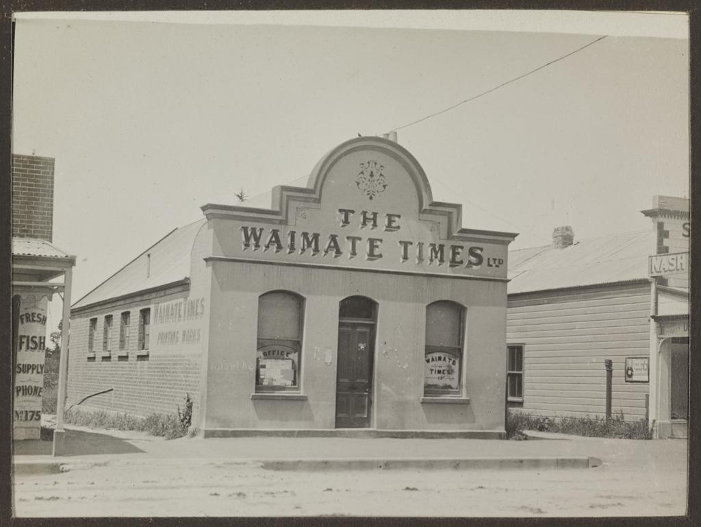Waimate Times office