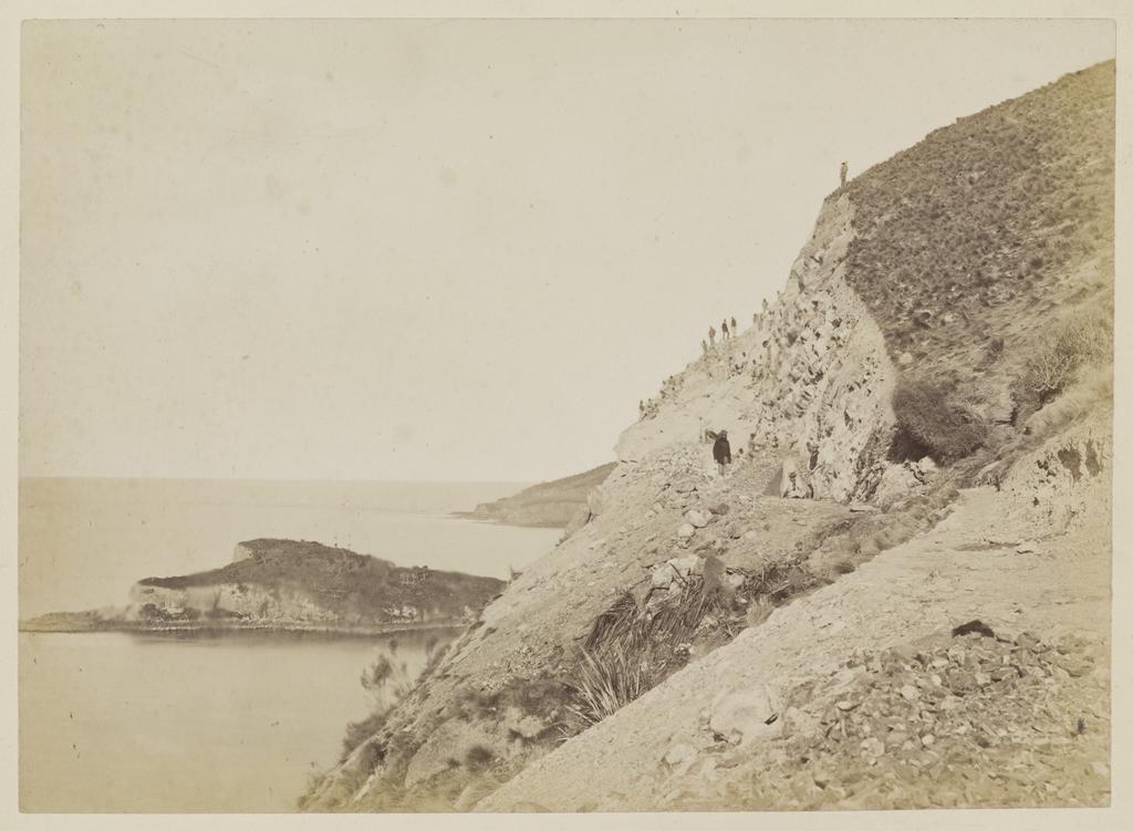 Dunedin-Moeraki railway construction