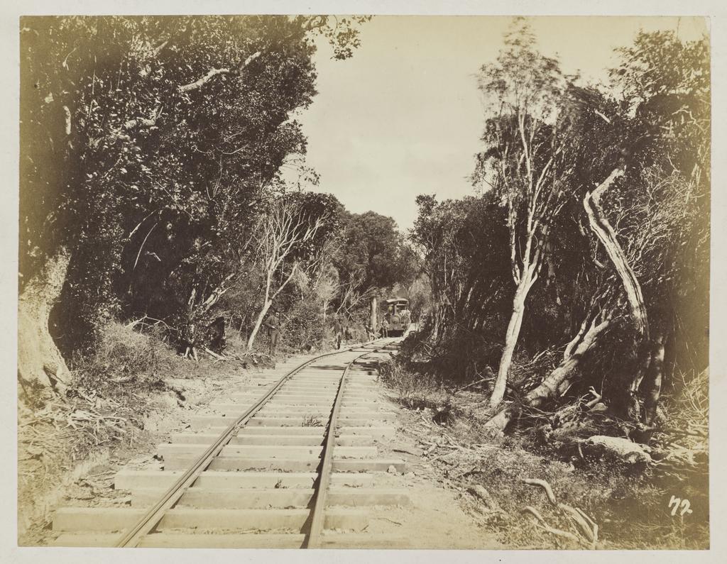 Invercargill &amp; Mataura Railway, temporary loop line round Edendale Cutting
