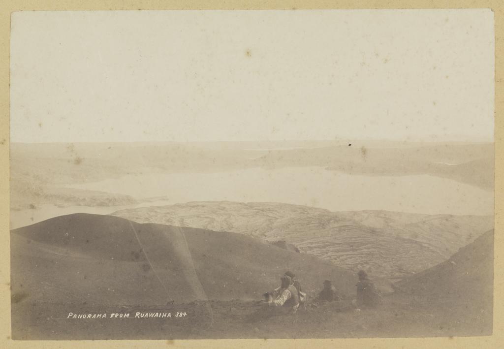 Panorama from Ruawaiha [Ruawahia]