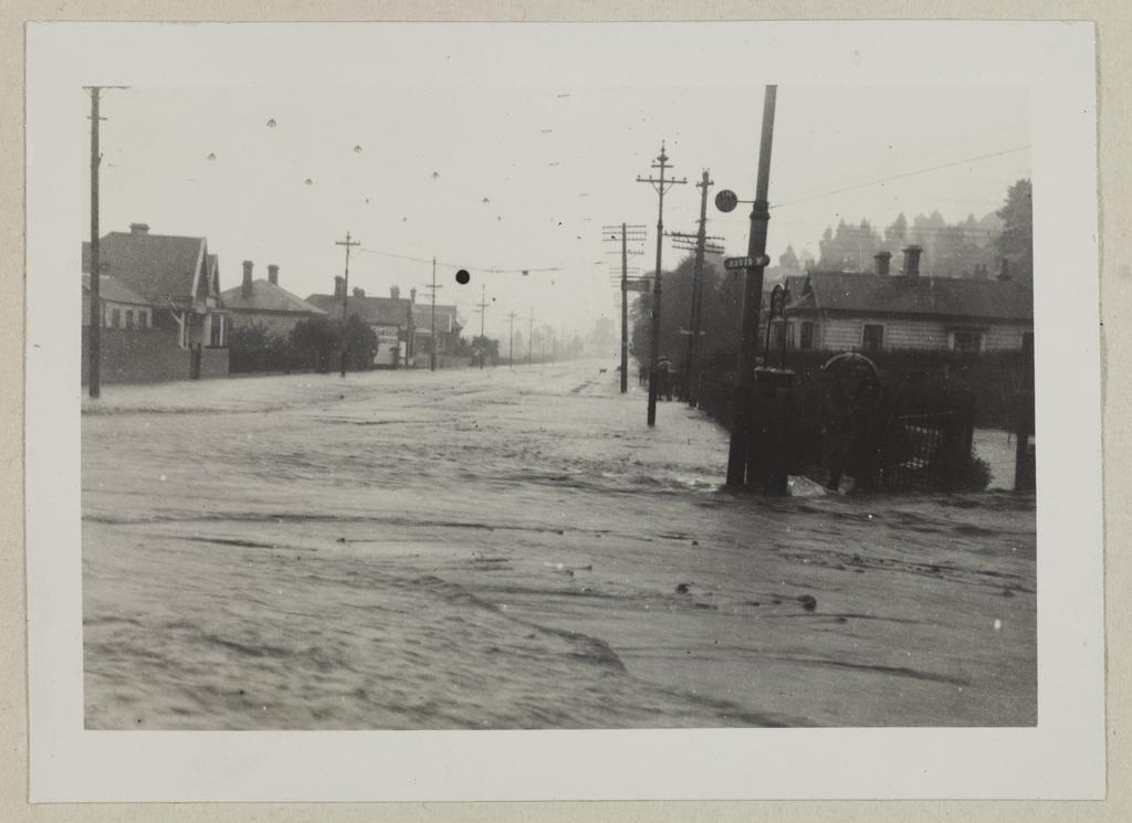 Looking toward St Clair from David St, Caversham