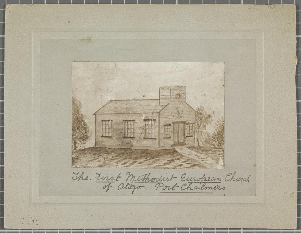 The first Methodist European Church of Otago, Port Chalmers