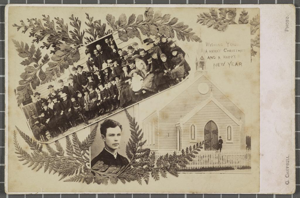 St Peter's Methodist Church Christmas card