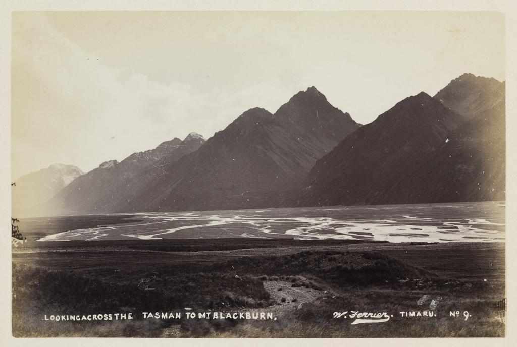 Looking across the Tasman to Mount Blackburn