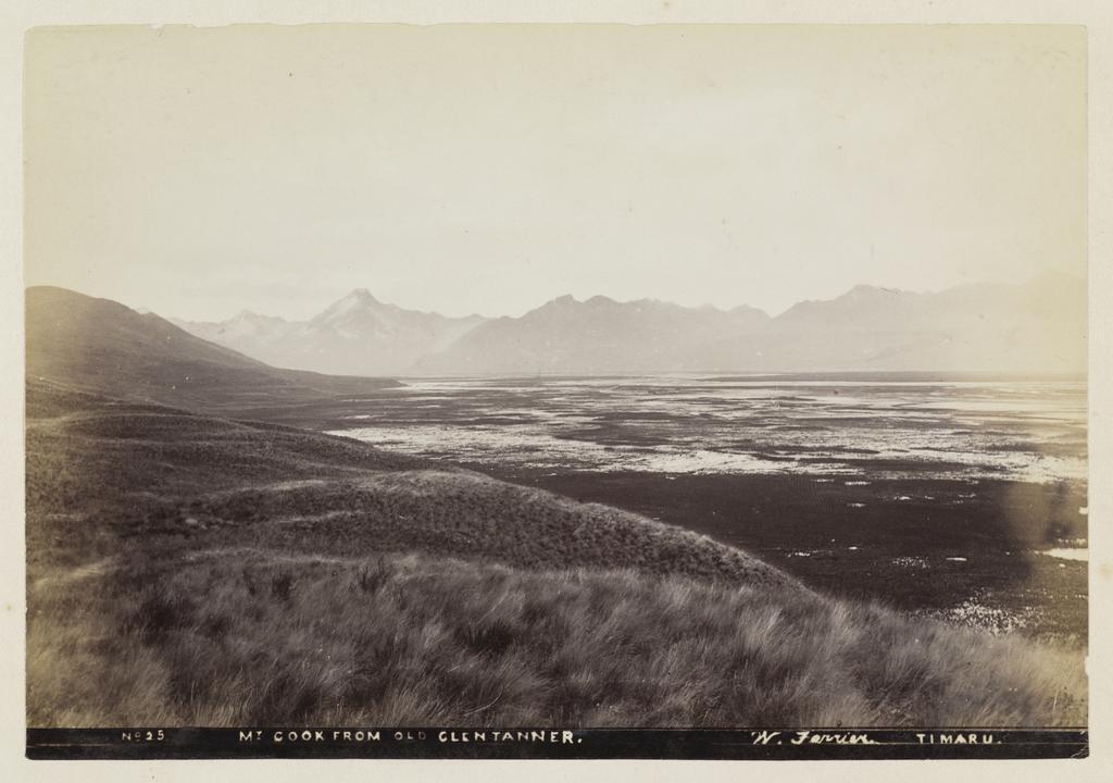 Mount Cook from old Glentanner