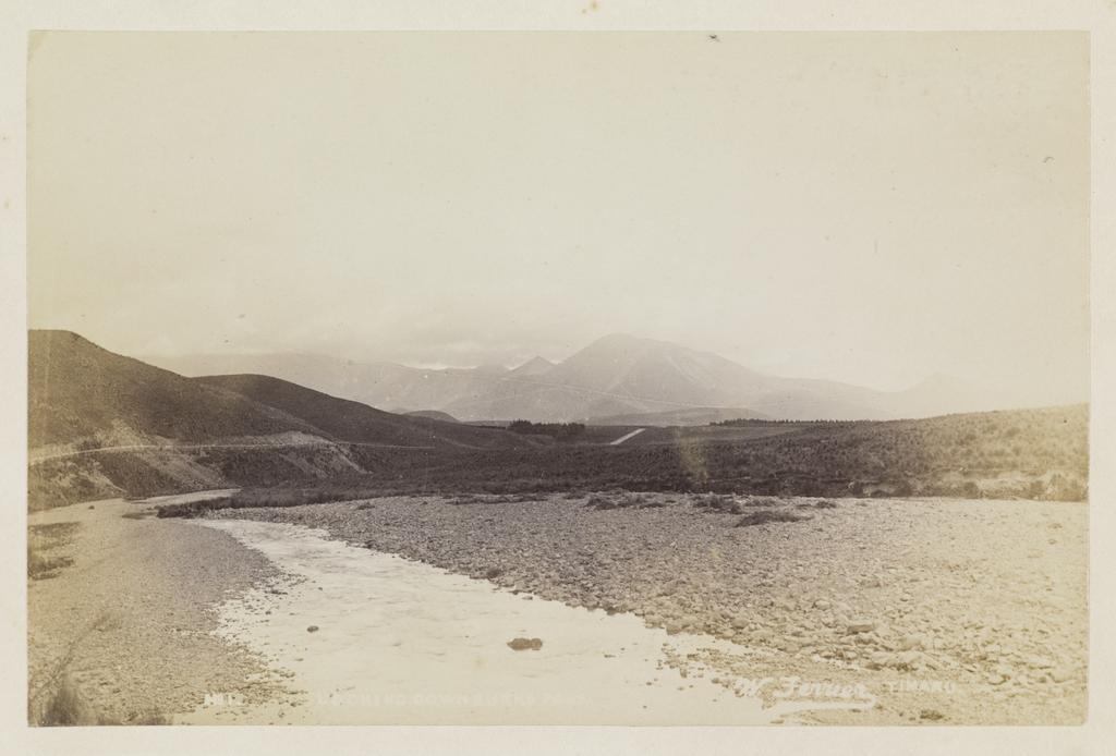 Looking down Burkes Pass
