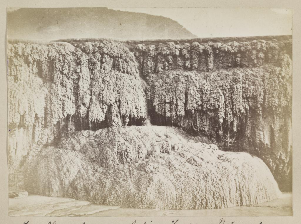 Large Buttress,White Terrace, Rotomahana