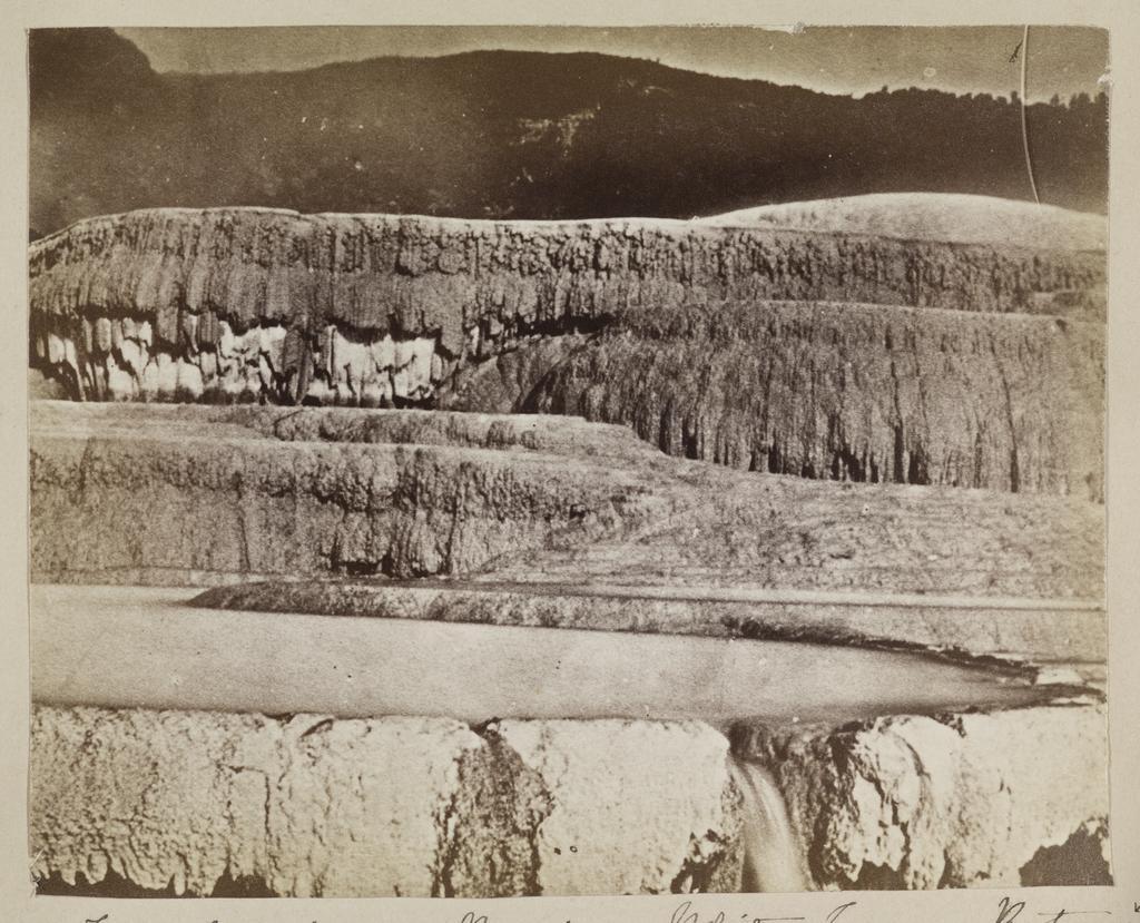 Hot-Water Basins, White Terrace, Rotomahana