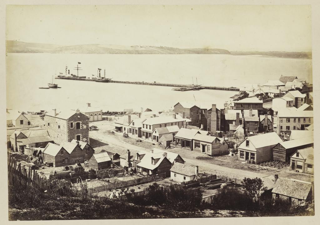 Dunedin from Dowling Street