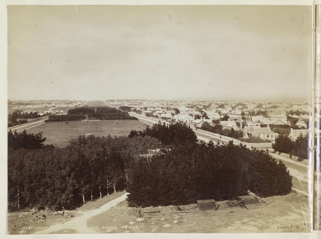 Invercargill from the Water Tower