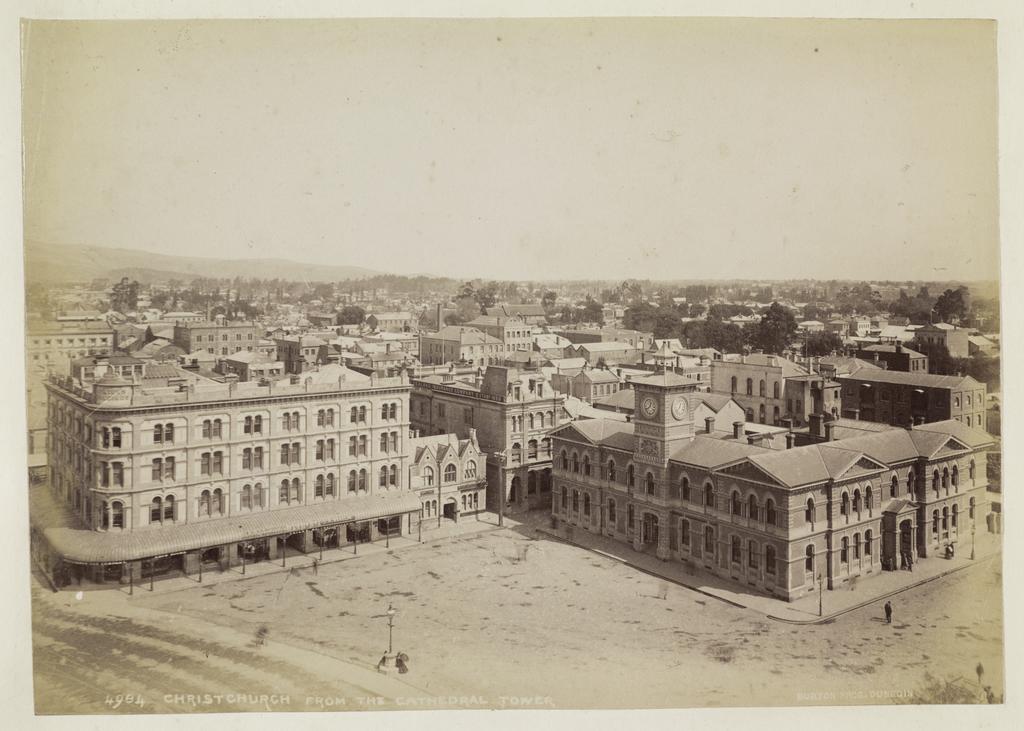 Christchurch from the Cathedral Tower