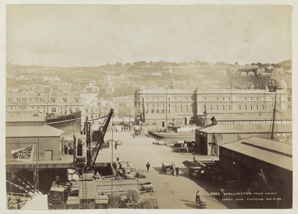 Wellington from wharf