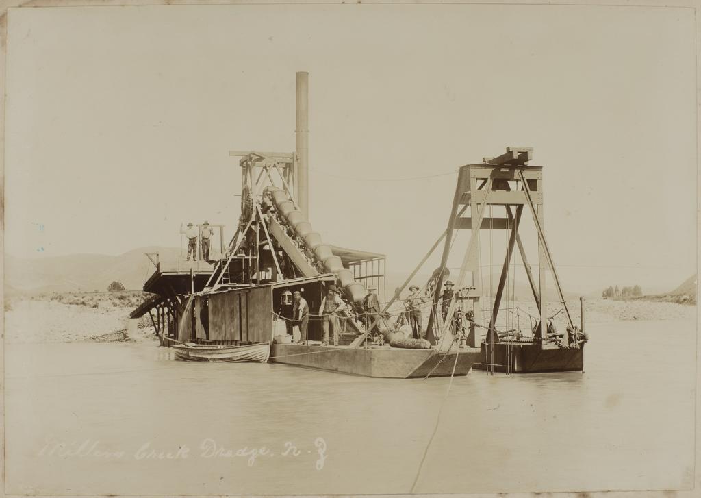 Millers Creek Dredge, N.Z.