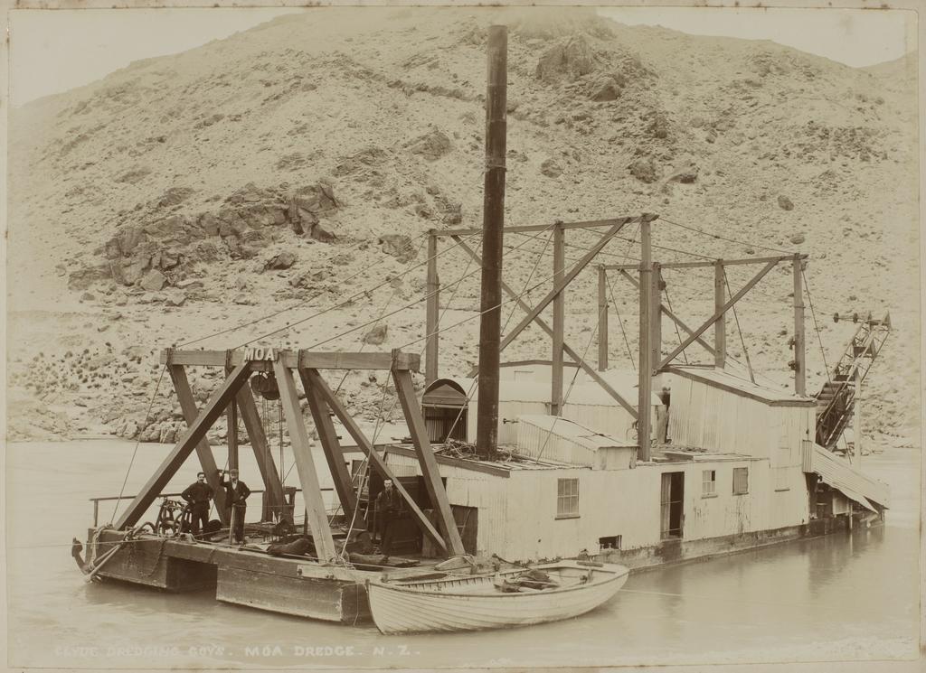 Clyde Dredging Coy's Moa Dredge, N.Z.