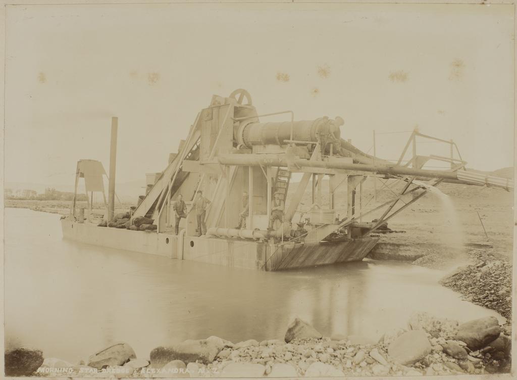 Morning Star Dredge, Alexandra N.Z.