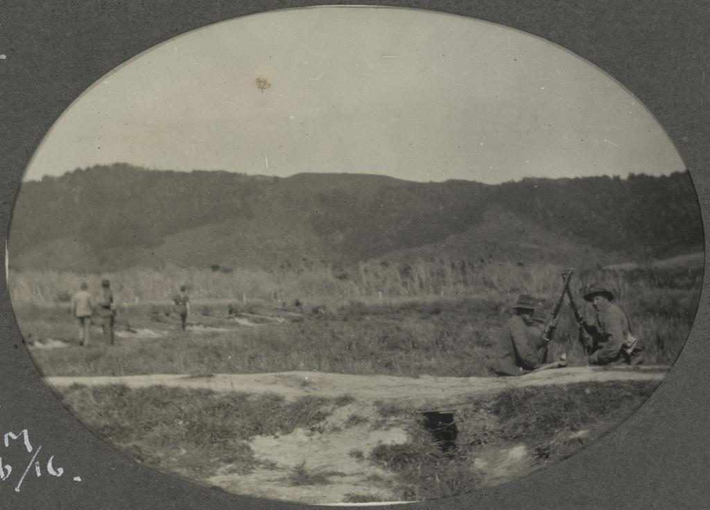 On the range, Trentham