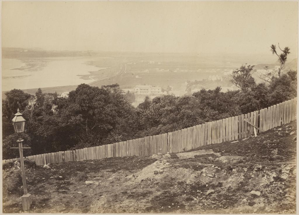 View from High Street, towards the ocean