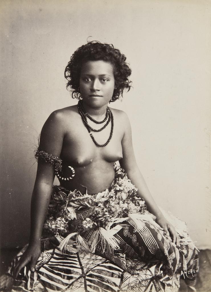 Unidentified young woman