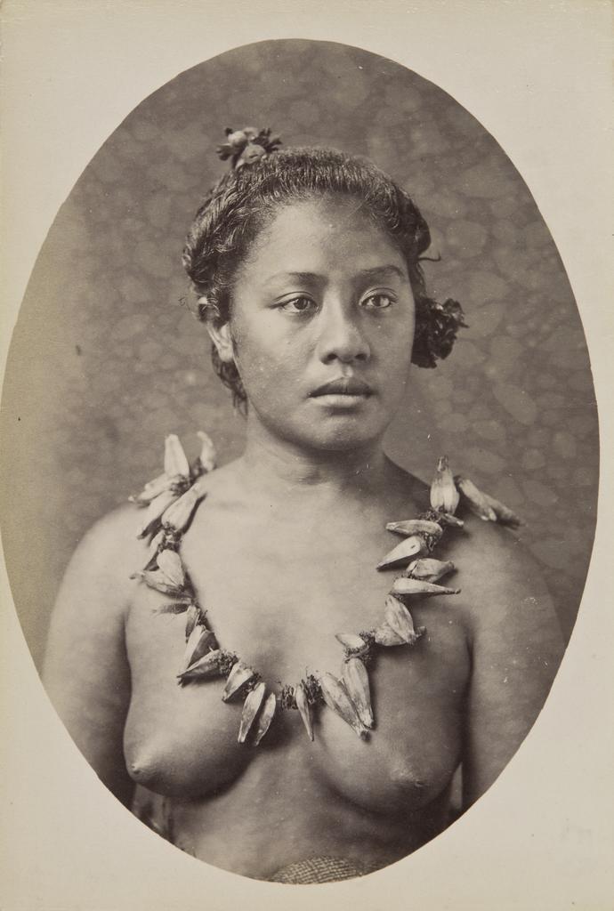 Unidentified young woman
