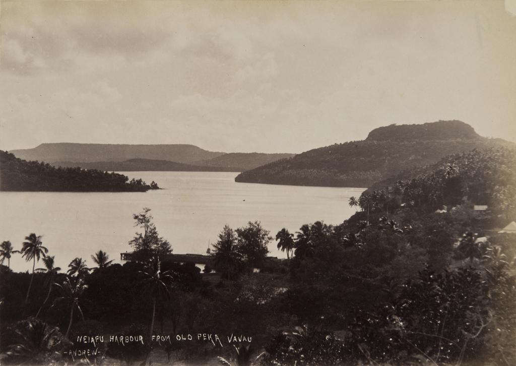 Neiafu Harbour from Old Peka Vavau