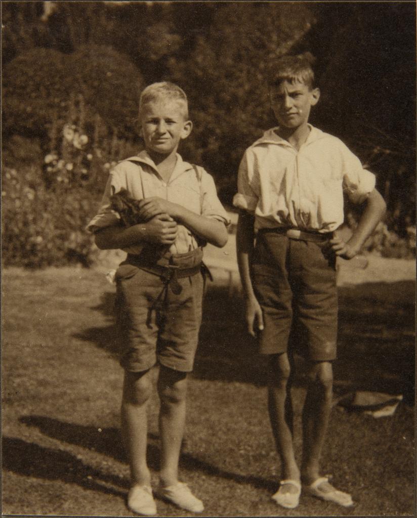 Hamish Little and George Chance junior