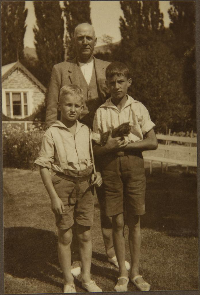 Jim Little, Hamish Little and George Chance junior
