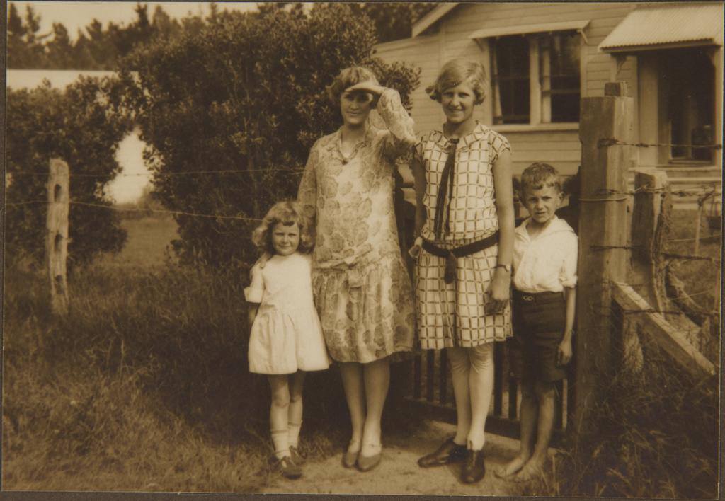 Nell Chance with Lorna, Gwenda and Alan