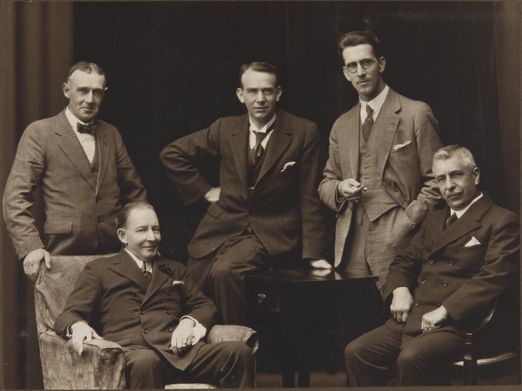 George Chance with old school friends