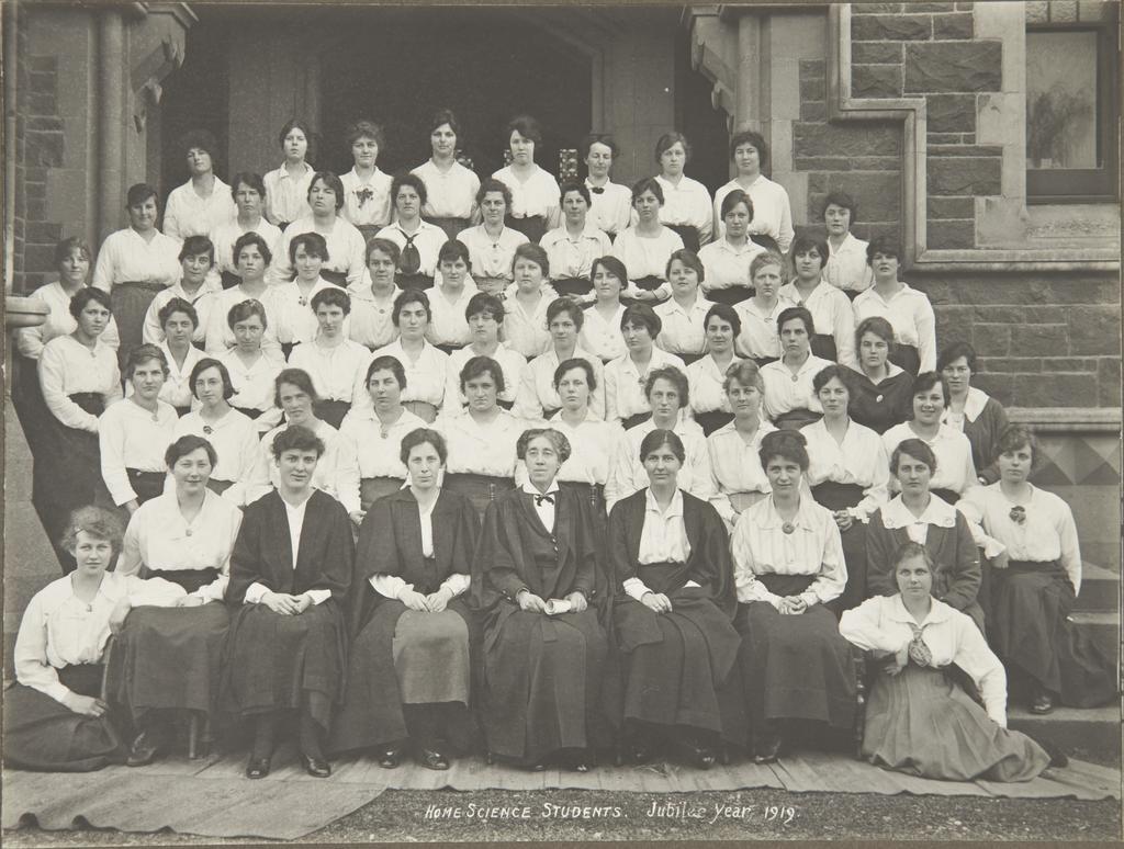 Home Science Students, Jubilee Year, 1919