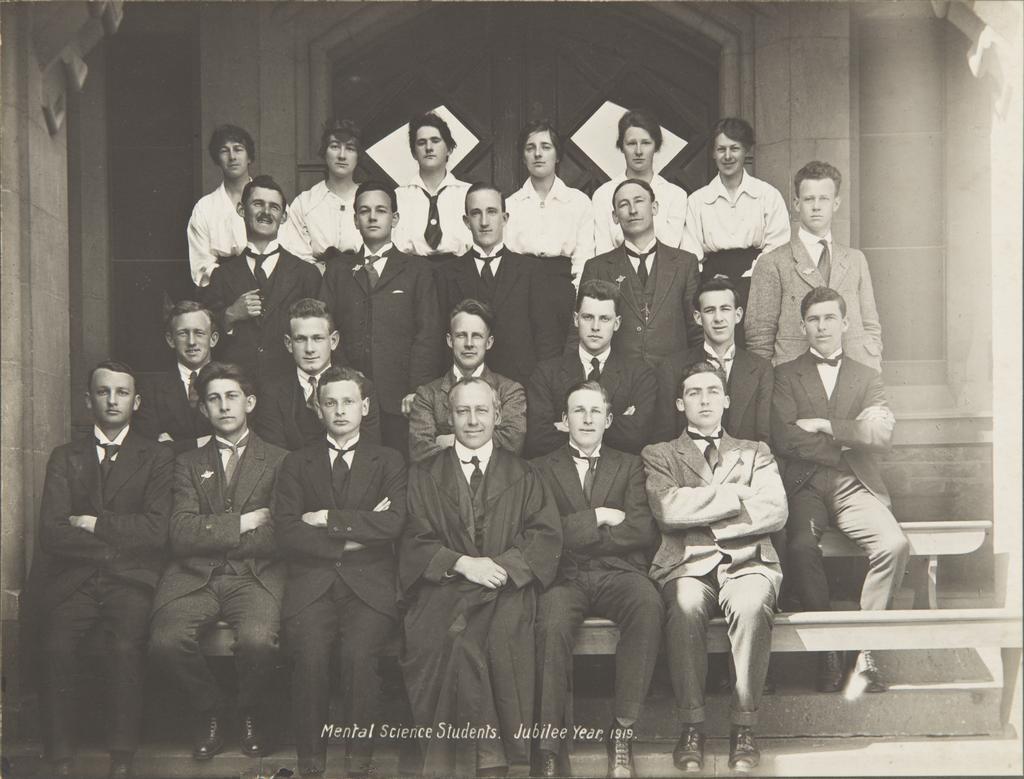 Mental Science Students.  Jubilee Year, 1919