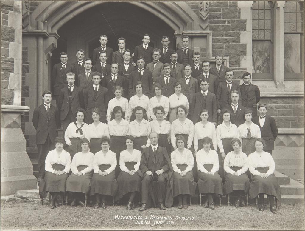Mathematics &amp; Mechanics Jubilee Year, 1919