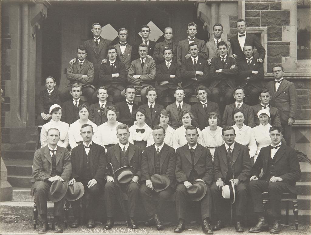 Dental Faculty Jubilee year,1919