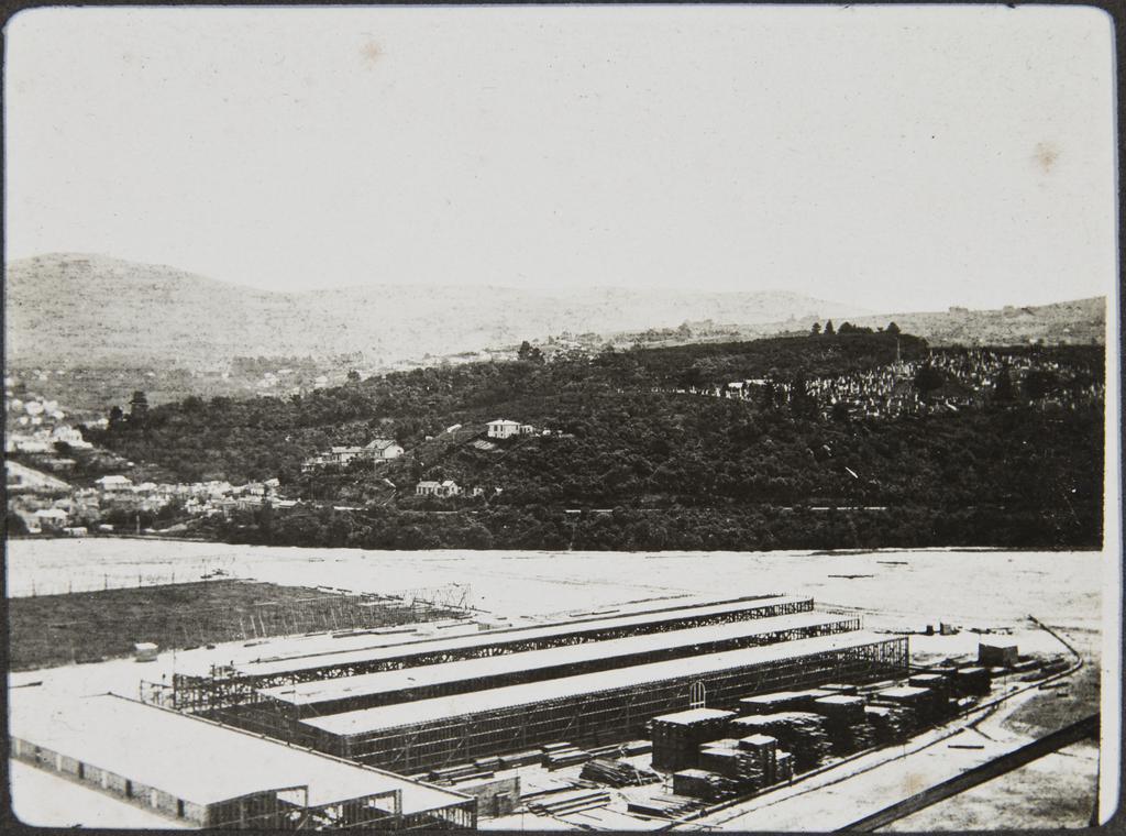 Buildings take shape