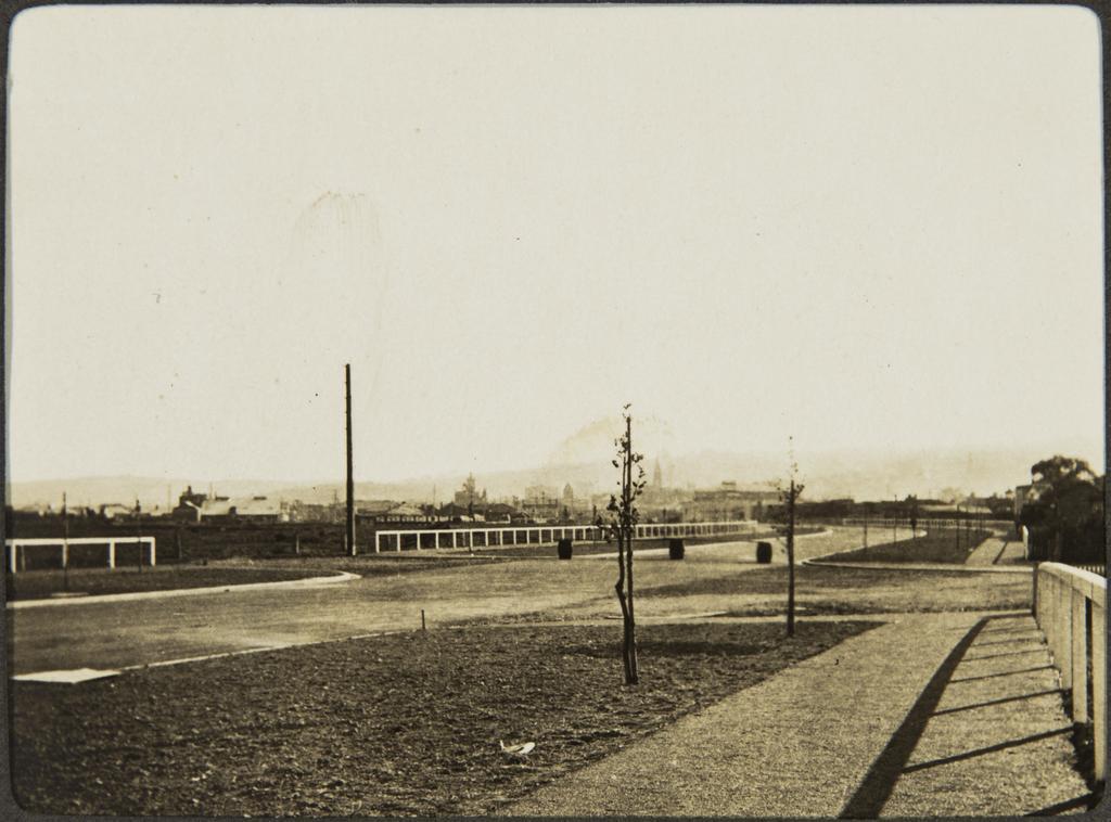 Avenue as part of the site of the exhibition