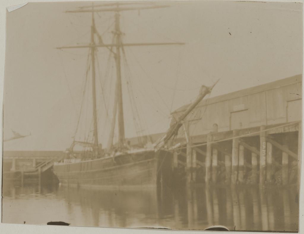 Schooners at X Wharf, Dn