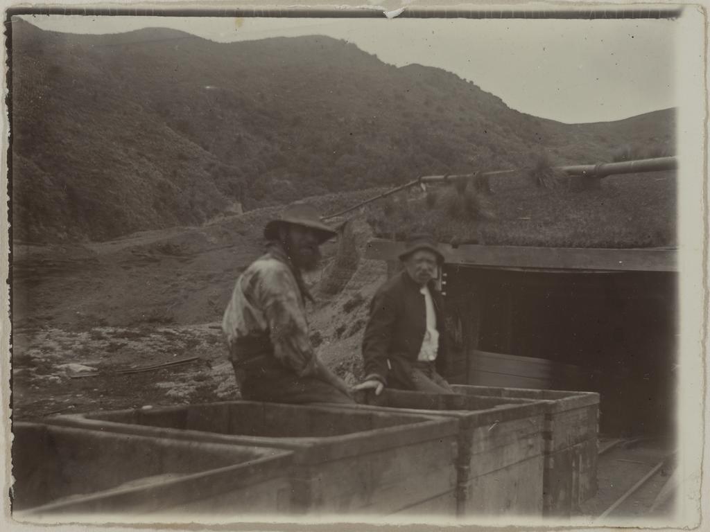 At Kaitangata Coal Mine