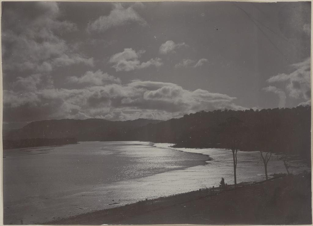 At Catlins - low tide
