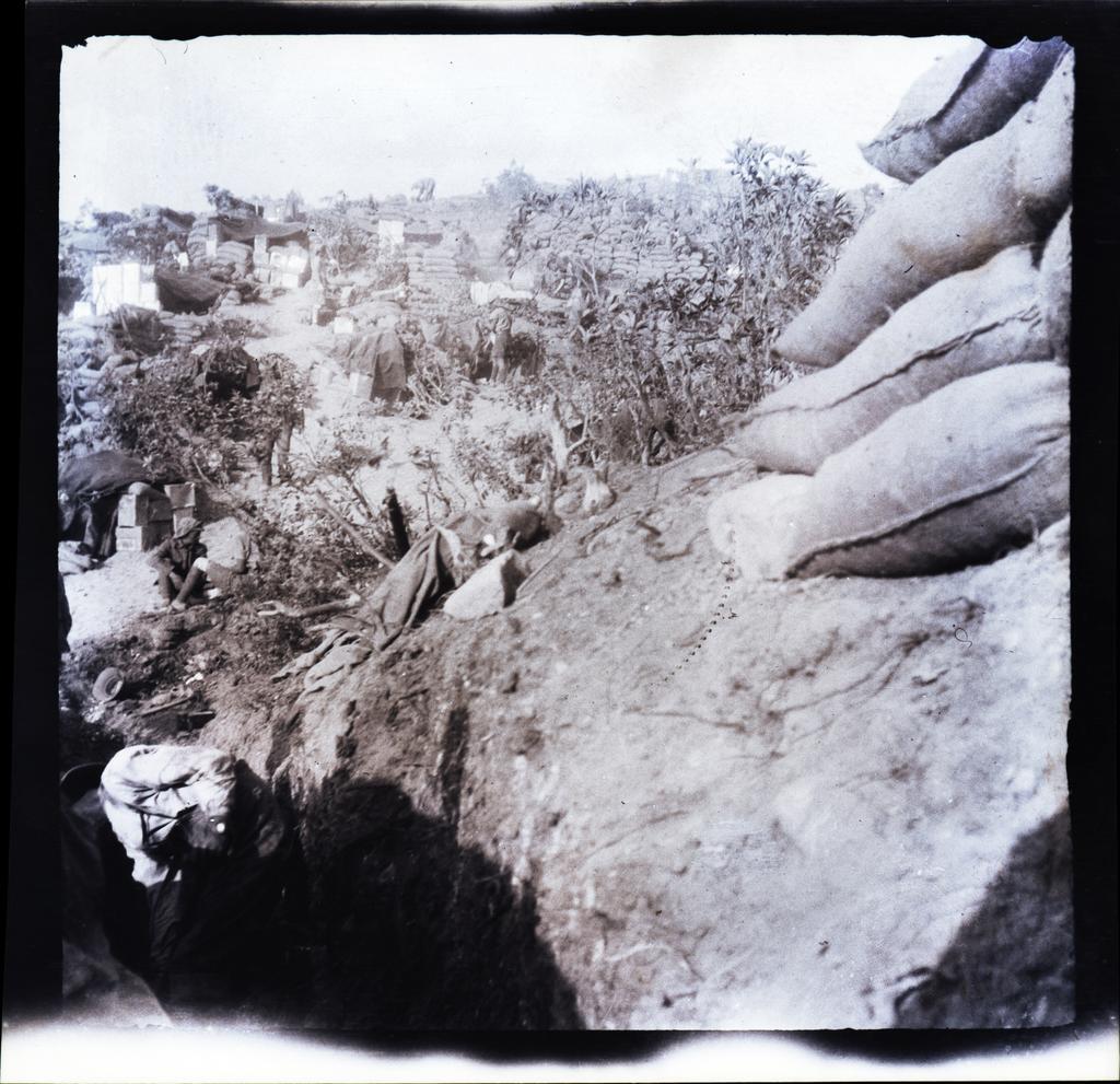 Sand bags and bivvies
