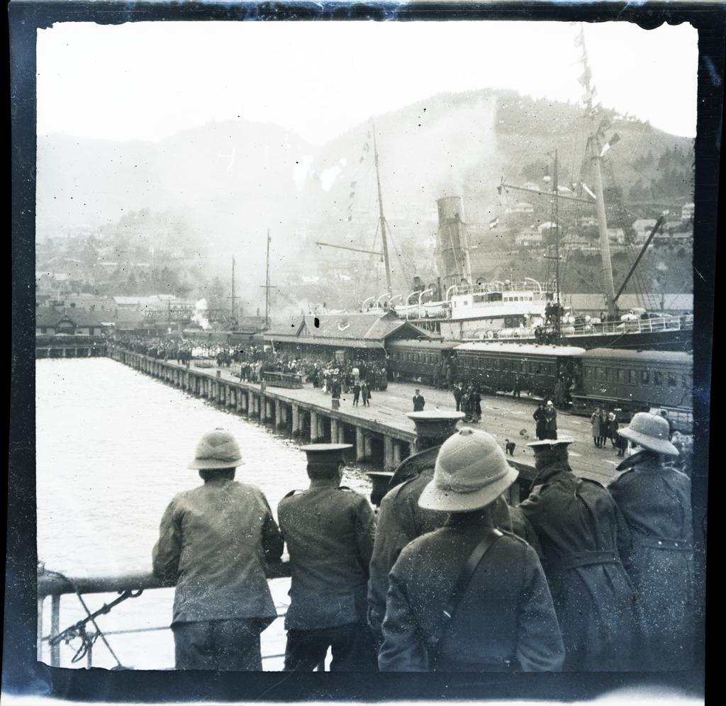Monowai reaching Lyttelton