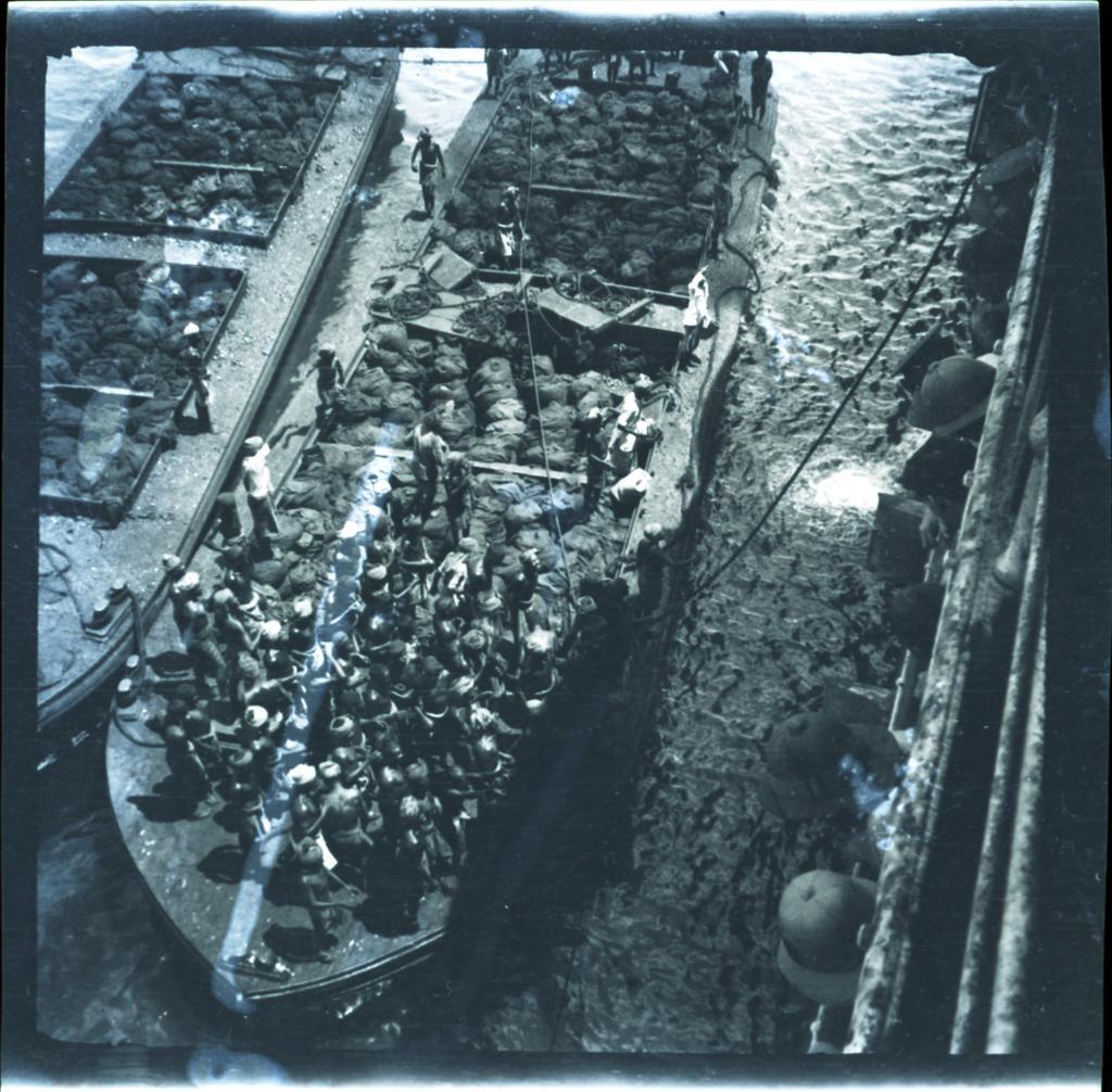 Coaling at Aden