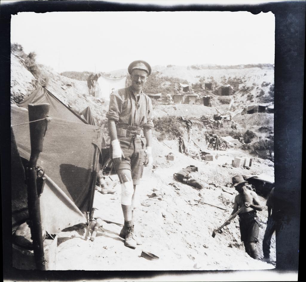Cap. Aitkinson at No.2 Outpost
