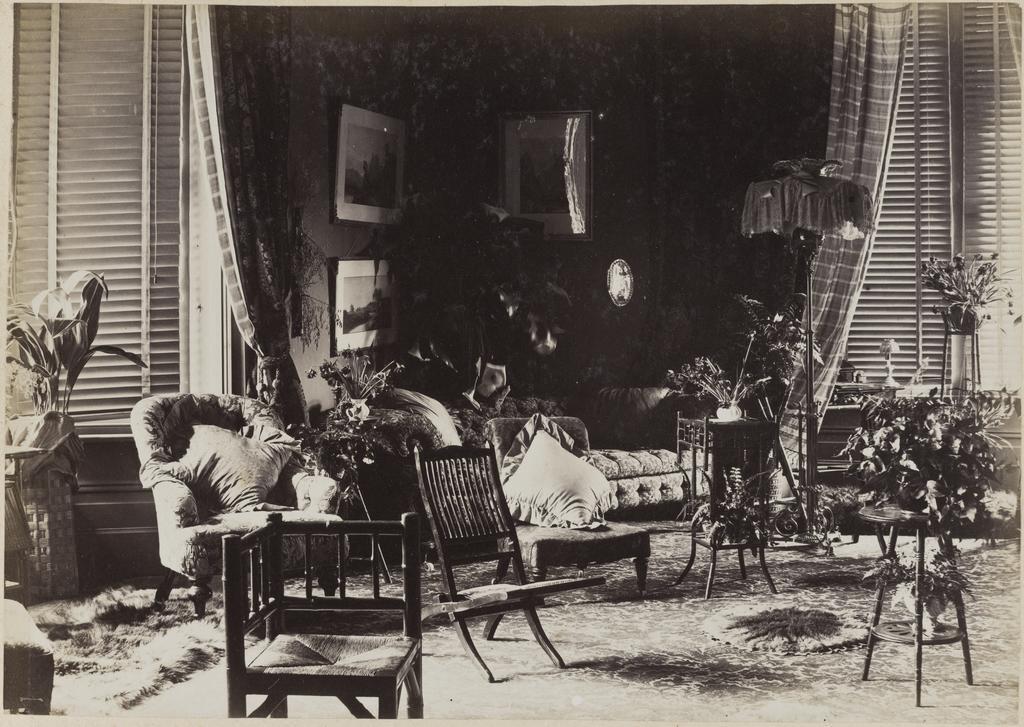 Parlour or sitting room, Longwood Station homestead