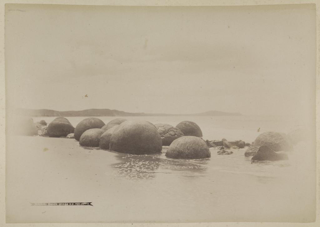 Moeraki Beach, Otago, N.Z.